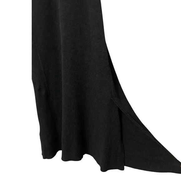 Theory Black Midi sweater dress - Picture 6 of 11